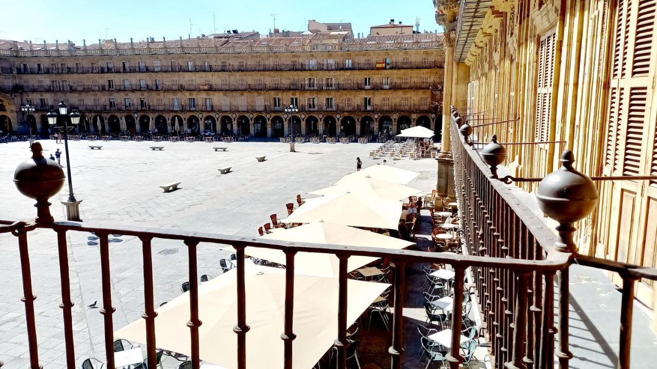 Calle Toro 2, 1º Con Balcones A La Misma Plaza Mayor!! Apartment Salamanca Luaran gambar