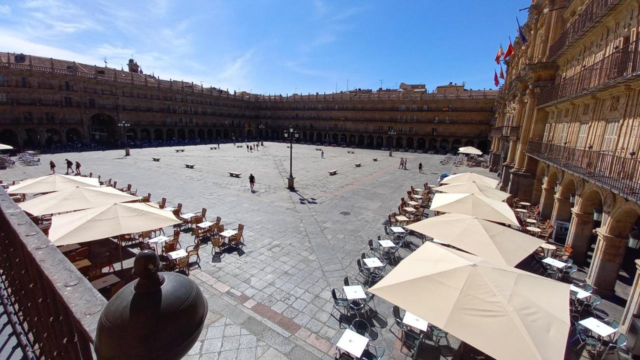 Calle Toro 2, 1º Con Balcones A La Misma Plaza Mayor!! Apartment Salamanca Luaran gambar