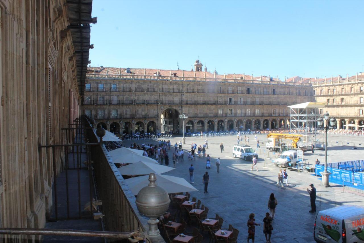 Calle Toro 2, 1º Con Balcones A La Misma Plaza Mayor!! Apartment Salamanca Luaran gambar